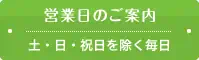 土・日・祝日を除く毎日